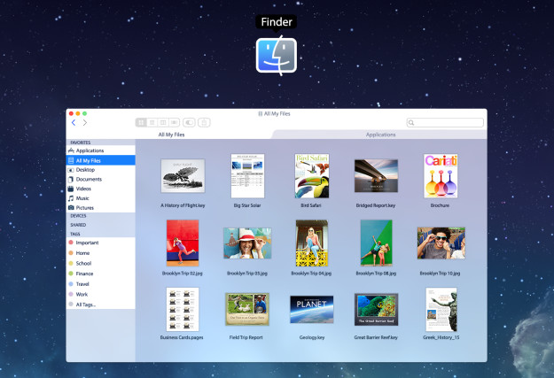 Mac OS X inspirowany iOS 7