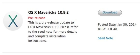 OS X 10.9.2 beta 4