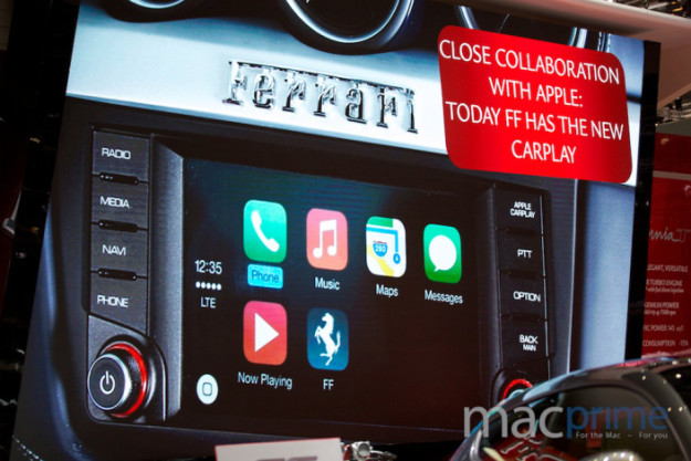 Ferrari & Apple CarPlay