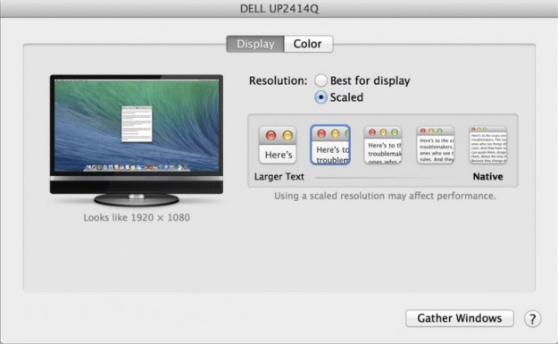 OS X 10.9.3 beta - wsparcie dla ekranów 4K