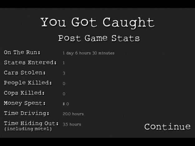 On The Lam: Fugitive Simulator