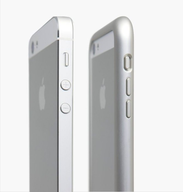 iPhone 5s i obudowa Squair Curvaceous Bumper