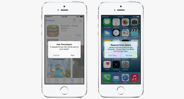 iOS 8 – Family Sharing