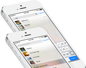 iOS 8 Photo iCloud Library - wyszukiwanie