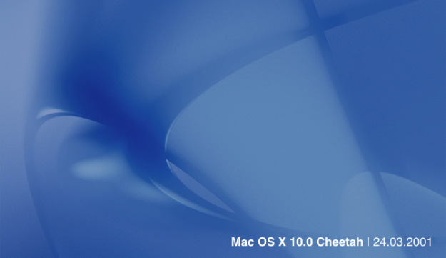Mac OS X 10.0 Cheetah | 24.03.2001