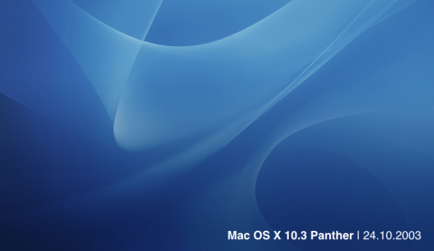 Mac OS X 10.3 Panther | 24.10.2003