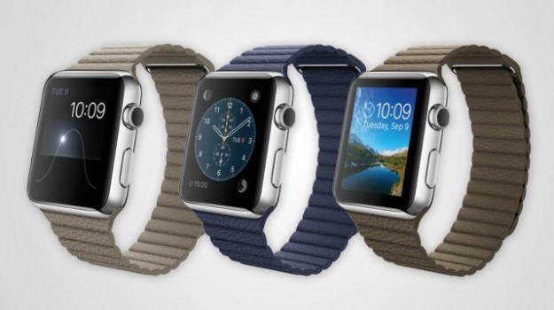 Kolekcja Apple Watch Leather Loop. Opaski skórzane ręcznie wykonane w Neapolu. Utrzymuje się na rece dzięki magnetycznej zapince. 3 kolory do wyboru: stone, bright blue i light brown. Te paski będzie można połączyć tylko z kopertą 42 mm.